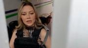 Con chaleco antibalas, Nadia Beller declara y reclama por la demora en las citaciones