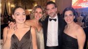 Primera Dama de Bolivia y su hija asistieron a la Gala trumpista en febrero de este año