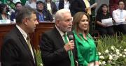 Costas, el primer gobernador de Santa Cruz en la era autonómica recibió un reconocimiento del Senado