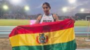Salto triple: la boliviana Valeria Quispe gana bronce en los Juegos