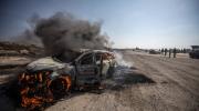 Israel mata a un gazatí y después bombardea el coche en el que su familia llevaba su cuerpo