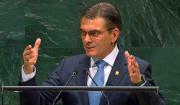 Paz lleva a la ONU sus críticas a Evo y Chávez y habla de una Bolivia “arrasada”