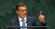 “No utilicé expertos ni millones de dólares”: Paz usa la palestra de la ONU para hablar de su campaña electoral