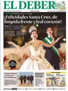 Portadas de los periódicos de Bolivia del 24 de septiembre del 2026