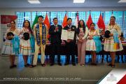 Diputados entregaron un Homenaje Camaral a la Carrera de Turismo de la UMSA por sus 40 años de trayectoria