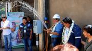 Agua de Misicuni continúa su expansión en Sacaba y llega a San Pedro Magisterio