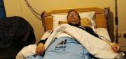 ARCE PERMANECERÁ INTERNADO MIENTRAS EVALÚAN UNA LESIÓN RENAL