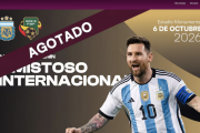 Se agotaron las entradas para la despedida de Messi de la selección argentina
