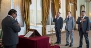 Canciller posesiona a tres viceministros, entre ellos el de Turismo y Culturas