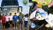 En Roboré, 12 personas son aprehendidas tras ser halladas con 3 tipos de droga