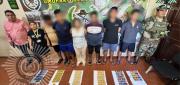 APREHENDEN A 12 PERSONAS CON 625 CÁPSULAS DE DROGA