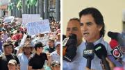 “Restituyan el servicio y hablamos”: ‘Mamén’ Saavedra condiciona el diálogo con los micreros