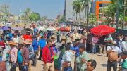 Transportistas de Yapacaní marchan contra la eliminación de la subvención al diésel