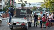 Transporte urbano se repliega y Santa Cruz de la Sierra queda sin micros este lunes
