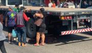 Mujer de la tercera edad fallece tras ser arrollada por un camión en la Pampa de la Isla