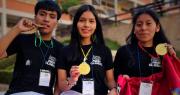Tres jóvenes llevan el talento boliviano a la competencia mundial de robótica en Corea del Sur