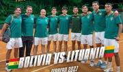 Copa Davis: Bolivia enfrentará a Lituania en febrero de 2027 por los Play-Offs del Grupo Mundial I