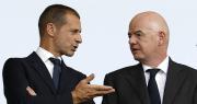 “El fútbol no necesita emperadores”, dice presidente de UEFA sobre Infantino