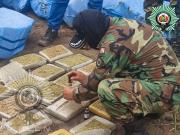 El nerviosismo de un conductor llevó a la Policía a descubrir 336 kilos de marihuana en Pailas