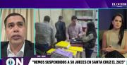 Desde el 2025 se ha suspendido a medio centenar de jueces, afirma el presidente del Consejo de la Magistratura