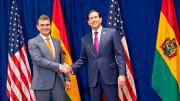Rubio expresa respaldo de Trump al Gobierno de Rodrigo Paz tras aprehensión de Mariaca