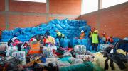 Aduana destruye más de 42 toneladas de ropa usada comisada en La Paz