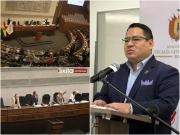 Con más de dos tercios, la Asamblea suspende definitivamente a Roger Mariaca como fiscal general