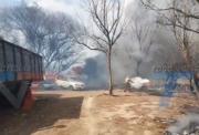 Incendio en los predios del PERTT y la ABT moviliza a los vecinos