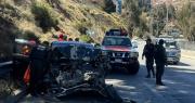 La Paz: Reportan un fallecido tras una triple colisión en la autopista