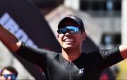 Christian Durán desafió sus límites y completó el Ironman 70.3 en Estados Unidos