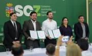 Gobernación cruceña y el INE firman convenio para fortalecer el Censo Agropecuario
