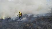 Puerto Suárez es el municipio más golpeado por los incendios; van 36.826 hectáreas quemadas en el año