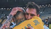 Neymar, a Messi en su adiós a la selección argentina: El mundo entero te da las gracias