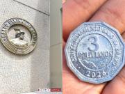 BCB advierte que fabricar o circular monedas de Bs 3 puede constituir un delito