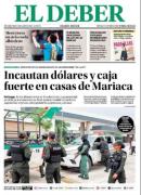 Portadas de los periódicos de Bolivia del miércoles 7 de octubre del 2026