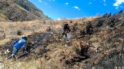 Un hombre de 57 años fallece en el incendio de Mizque, que ya afectó unas 2.500 hectáreas