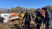 Heridos de avioneta siniestrada son de escuela de Cochabamba