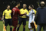 El mensaje de Cristiano Ronaldo a Lionel Messi tras su retiro de la selección argentina: “Todo mi respeto”