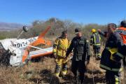 DGAC atribuye accidente de avioneta en Tarija a una presunta falla de motor; hay tres heridos
