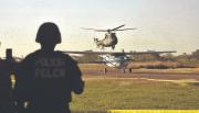 Tras enfrentamiento en Chapare, secuestran una avioneta, armas y sustancias controladas