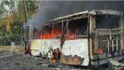 Un ataque ruso contra dos autobuses de pasajeros dejó al menos 30 muertos y 18 heridos en Ucrania