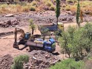 AJAM identifica más de 100 retroexcavadoras y 200 volquetas en una operación minera en Potosí
