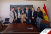Brigada Parlamentaria del Beni gestiona financiamiento para la construcción de un puente sobre el río Mamoré