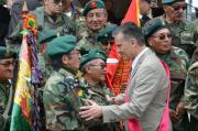 Rinden homenaje a excombatientes de Ñancahuazú