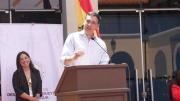 Ministro Justiniano: Con este proyecto la población tarijeña va mejorar su calidad de vida