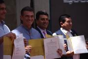 Gobierno firma convenio interinstitucional para impulsar una planta de tratamiento de aguas residuales en Tarija