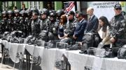 EE.UU. dona a la Policía gas lacrimógeno y equipos de