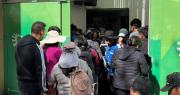 Transportistas bloqueados en el sistema B-SISA reclaman en La Paz y Cochabamba