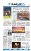Portadas de los periódicos de Bolivia del viernes 9 de octubre del 2026