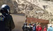 Reportan desprendimiento de piedras y tierra en Achumani y hay alarma entre vecinos